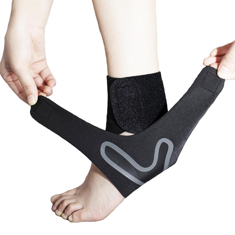Ankle Support Badminton - Ayarlanabilir Ayak Bileği Destek Bandı, Kompresyonlu