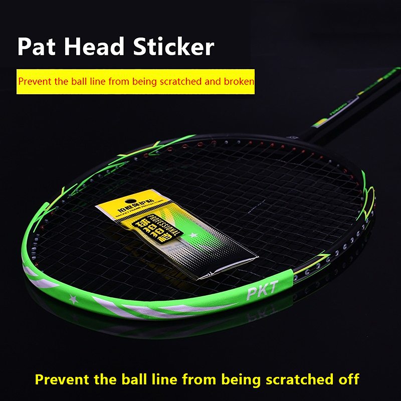 Badminton Background - DIY Badminton raketi kafa koruyucusu çok