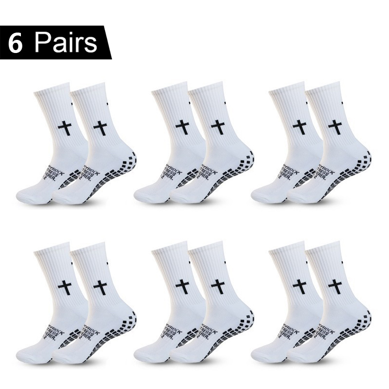 4/5/6 çift kaymaz futbol çorap - Ankle Support Badminton incelemesi ve fiyatı