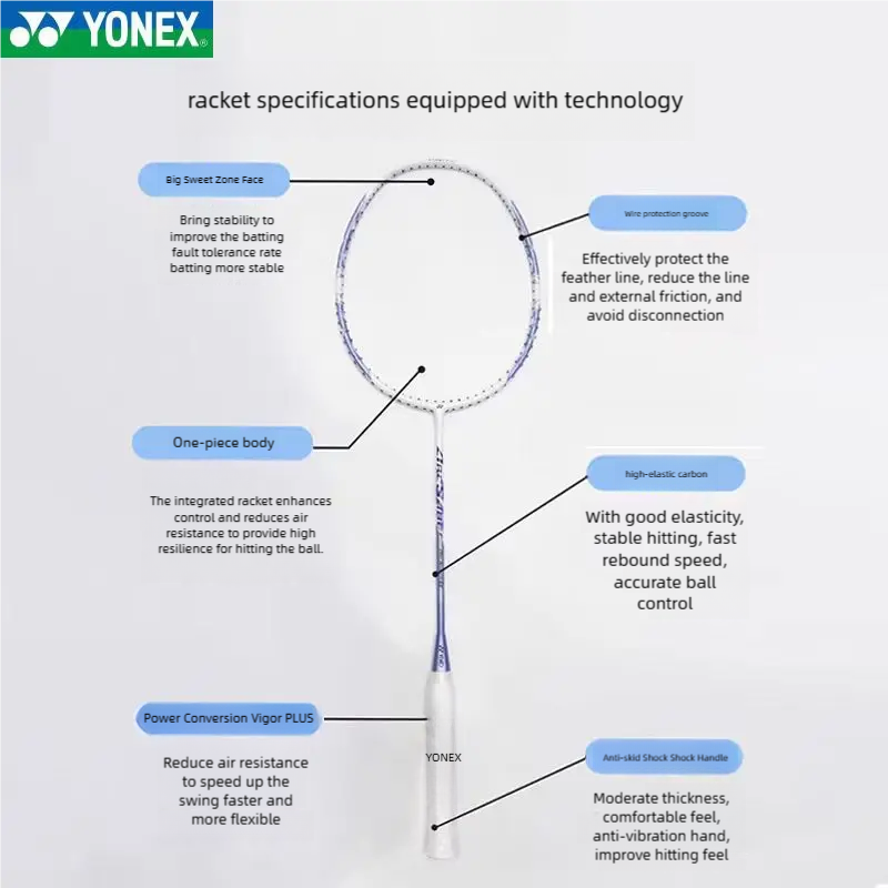 Yonex/Yonex Arc8Cr Serisi Tam  - Yonex Racket Carbon incelemesi ve fiyatı